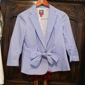 Seersucker blazer